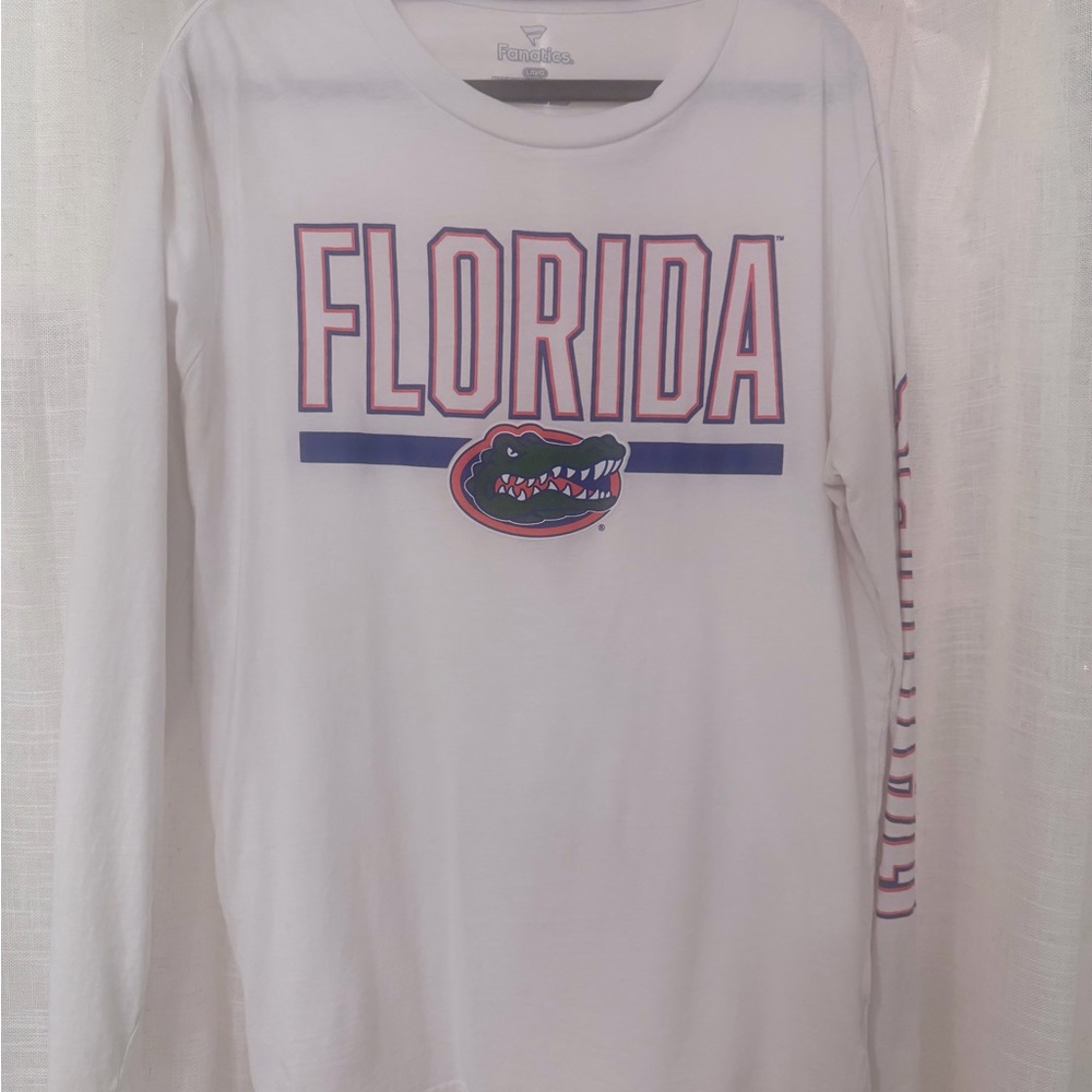 Fanatics White Crew Neck Shirt